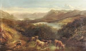 A Cattle Drover In The Western Highlands