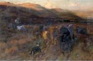 Bringing In The Herd by Joseph Denovan Adam