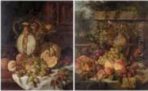 Still Lives With Fruit by Joseph Denovan Adam