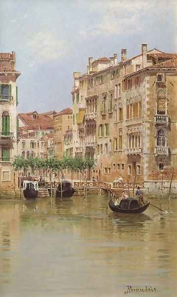 A view on a canal in Venice - view 1