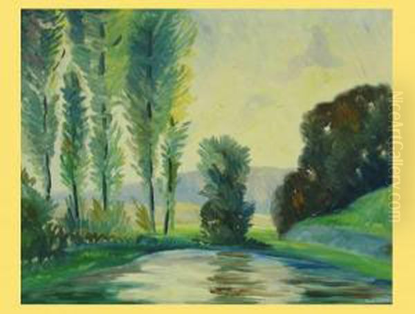 Landschaft Mit Weiher - view 1
