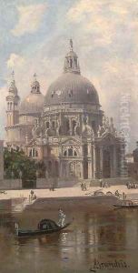 Santa Maria della Salute, Venice 2 by Antonietta Brandeis