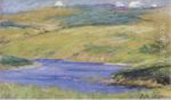 The Reservoir At Nunraw - view 1