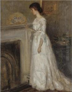 At The Fireplace by Patrick William Adam
