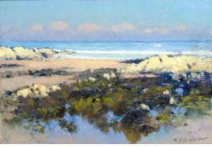 On The Shore, North Berwick by Patrick William Adam