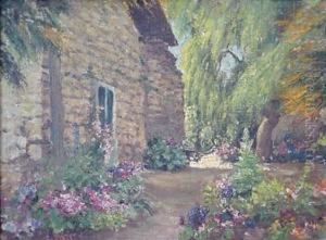 Cottage With Flowering Garden