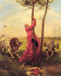 Up a tree by Francois Brunery