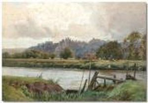 The Thames At Windsor by Charles James Adams