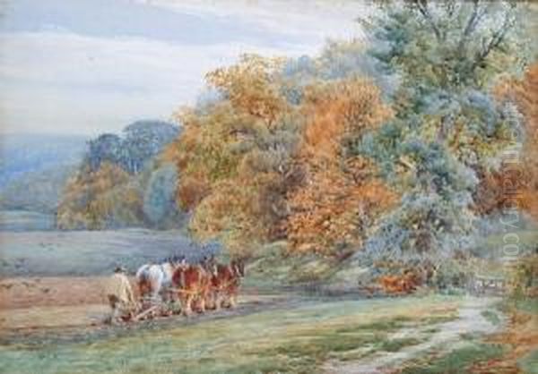 Ploughing In Surrey - view 1