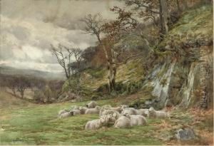 Sheltering From The Storm by Charles James Adams