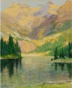 Lake O""""""""hara by Charles Partridge Adams
