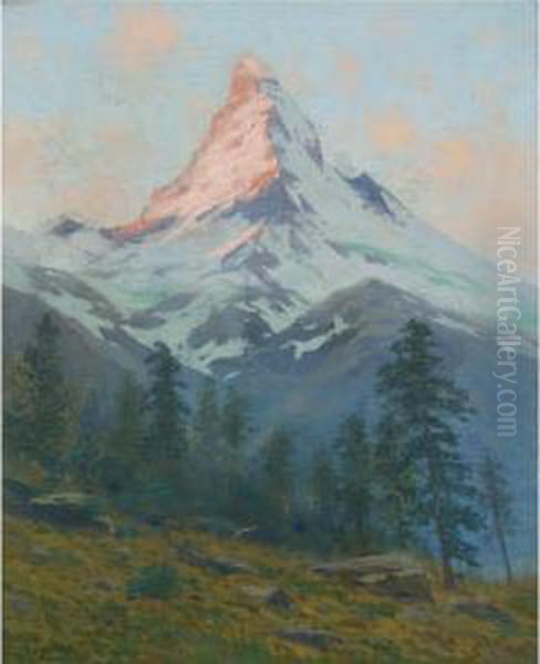 The Matterhorn At Sunset - view 1