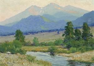 Long's Peak, 4pm From Fish Creek, Estes Park, Colorado
