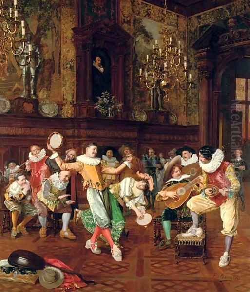 The court musicians - view 1
