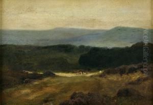 A View From Winterford, Surrey by John Clayton Adams