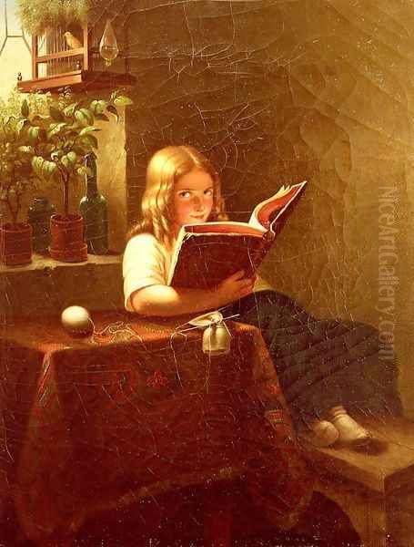 Das Lesende Mädchen (The Reading Girl) - view 1