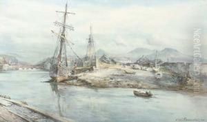 Port Medoc by Charles William Adderton