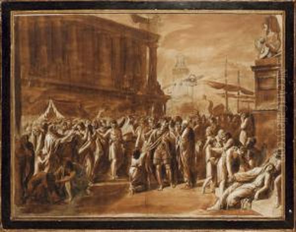 Gli Ostaggi Cartaginesi by Luigi Ademollo