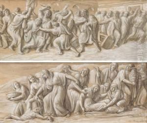 A) L'uccisione Di Giulio Cesare by Luigi Ademollo