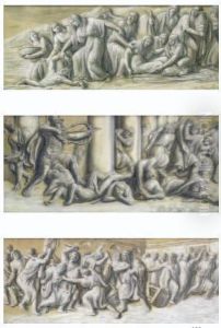 A) "scena Bucolica" - B) "scena
Romana" - C) "scena Biblica" - D) "scena Dall'odissea" - E) "scena
Dall'illiade" A) "scena Bucolica" - B) "scena
Romana" - C) "scena Biblica" - D) "scena Dall'odissea" - E) "scena
Dall'illiade"