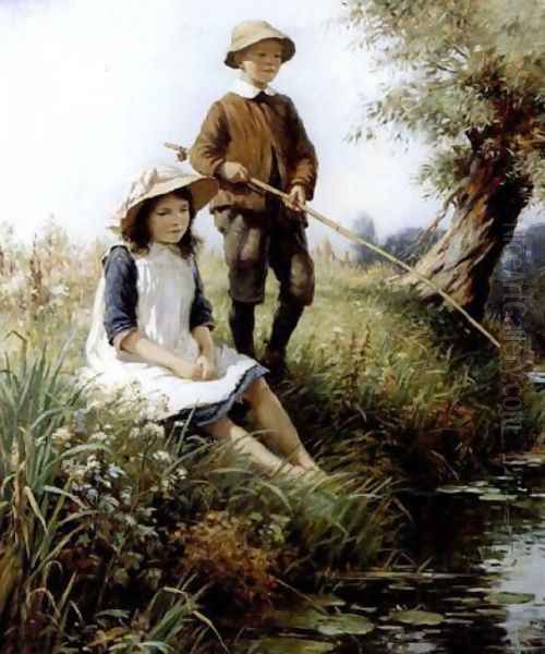 The young anglers 1915 - view 1