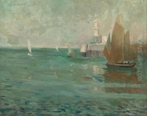 Le Phare by Jules Adler