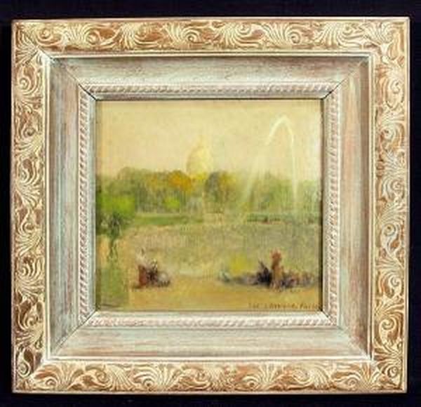 A Paris Park Scene - view 1