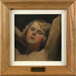Portrait Of A Woman by Albert Jean Adolphe