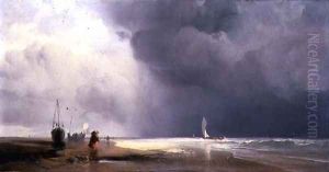 North Beach, Great Yarmouth by Henry Bright