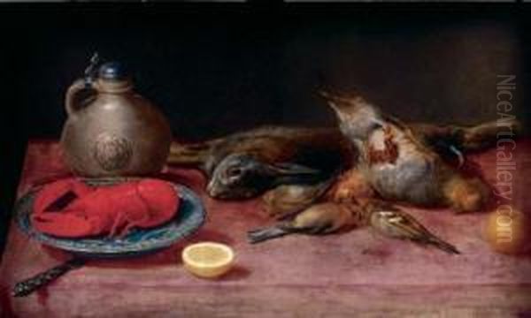 Nature Morte Au Homard Et Au Gibier - view 1