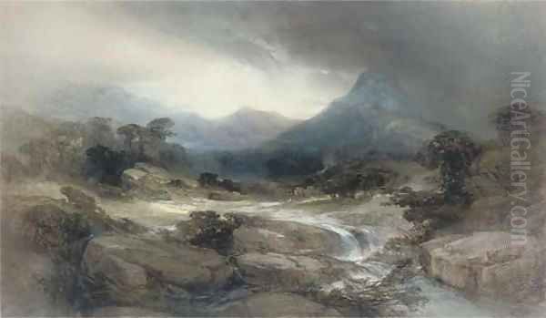 A mountain stream - view 1