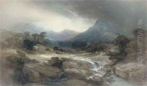 A mountain stream