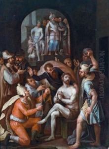 Cristo Deriso by Pieter Aertsen