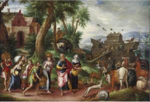 The Entry Of The Animals Into The Ark