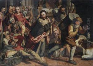 Christ Driving The Money-changers From The Temple by Pieter Aertsen