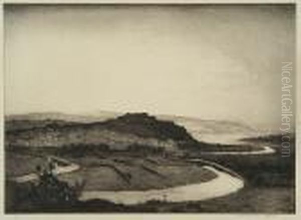Town On A Water Inlet - view 1