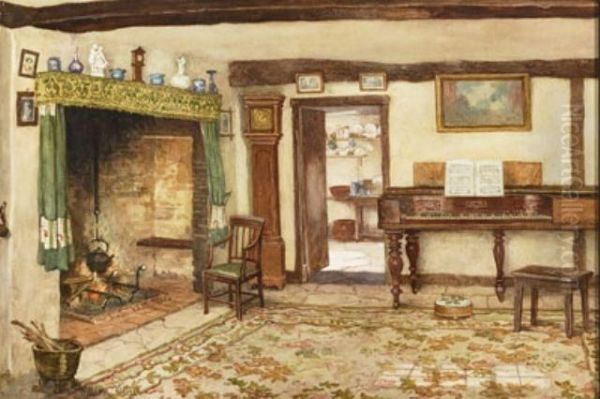 Interior Of An Old Cottage - view 1