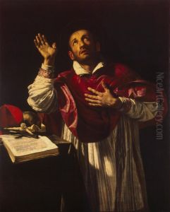 St Carlo Borromeo by Orazio Borgianni