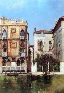La Ca d'Oro, Venice by Robert Frederick Blum