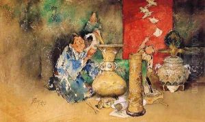 Cloisonne Maker by Robert Frederick Blum