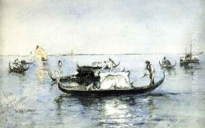 On the Lagoon, Venice by Robert Frederick Blum
