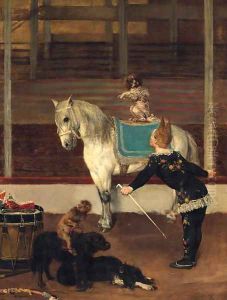 The Circus Performers by Robert Frederick Blum