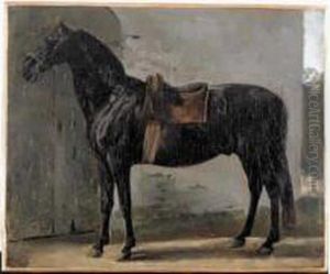 Huile Sur Toile. (restaurations). Haut. : 26 Cm - Larg. : 32 Cm. Huile Sur Toile. (restaurations). Haut. : 26 Cm - Larg. : 32 Cm.