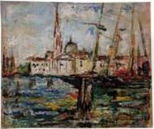 Venezia, San Giorgio Maggiore by Ermenegildo Agazzi