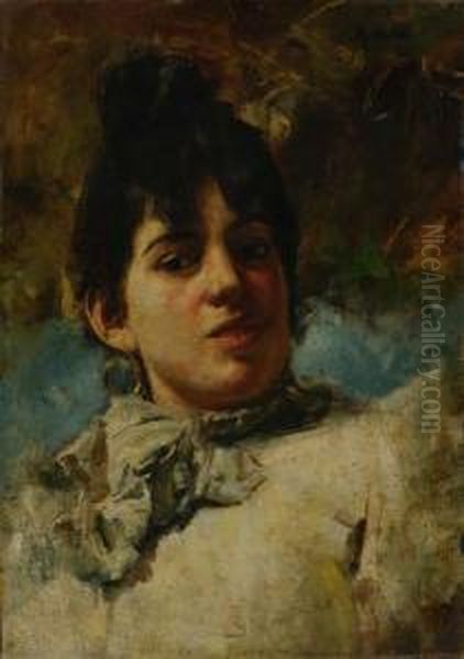 Ritratto Di Donna Con Orecchini - view 1