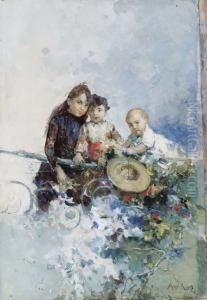 Bimbi Al Balcone - 1907 Bimbi Al Balcone - 1907