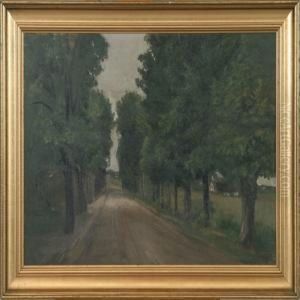 Scenery From An Alle by Hans Agersnap