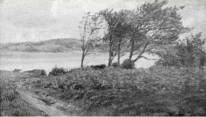 "paysage Au Fjord" by Hans Agersnap