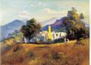 " Village En Kabylie ". by Romeo Charles Aglietti
