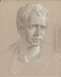 Portrait Of Sir Walter Scott by Agostino Aglio